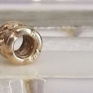Authentic gold pandora charm